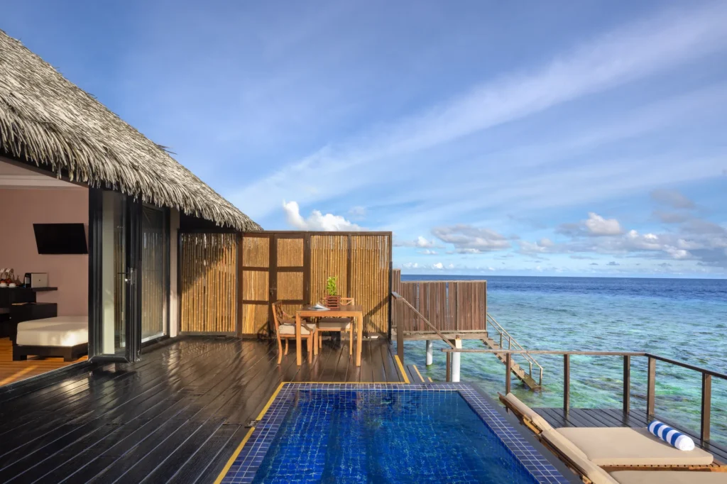 Honeymoon villa med privat pool på Adaaran Prestige Vadoo